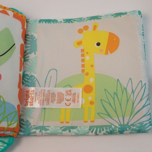 Bright Starts Toy Lot Book Loveys & Take Along Musical Carrier Activity Toy Bar - Picture 8 of 9